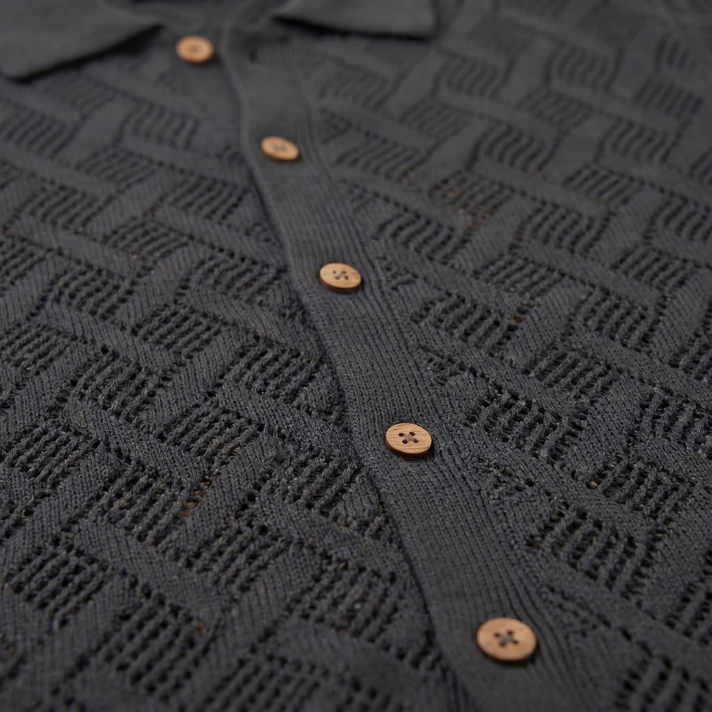 Harlan Basketweave Knit Short Sleeve Shirt_18