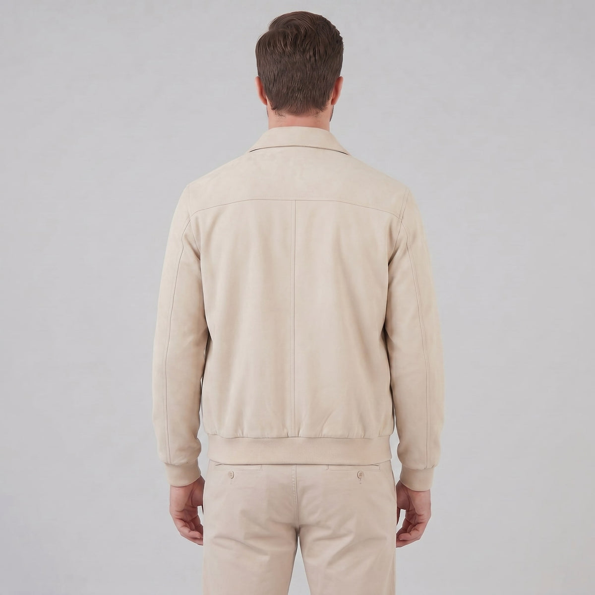 Lancaster Collared Bomber Jacket