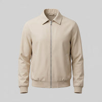 Lancaster Collared Bomber Jacket