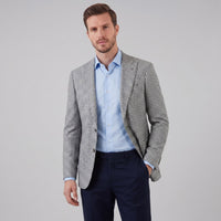 Elias Houndstooth Single Breasted Blazer