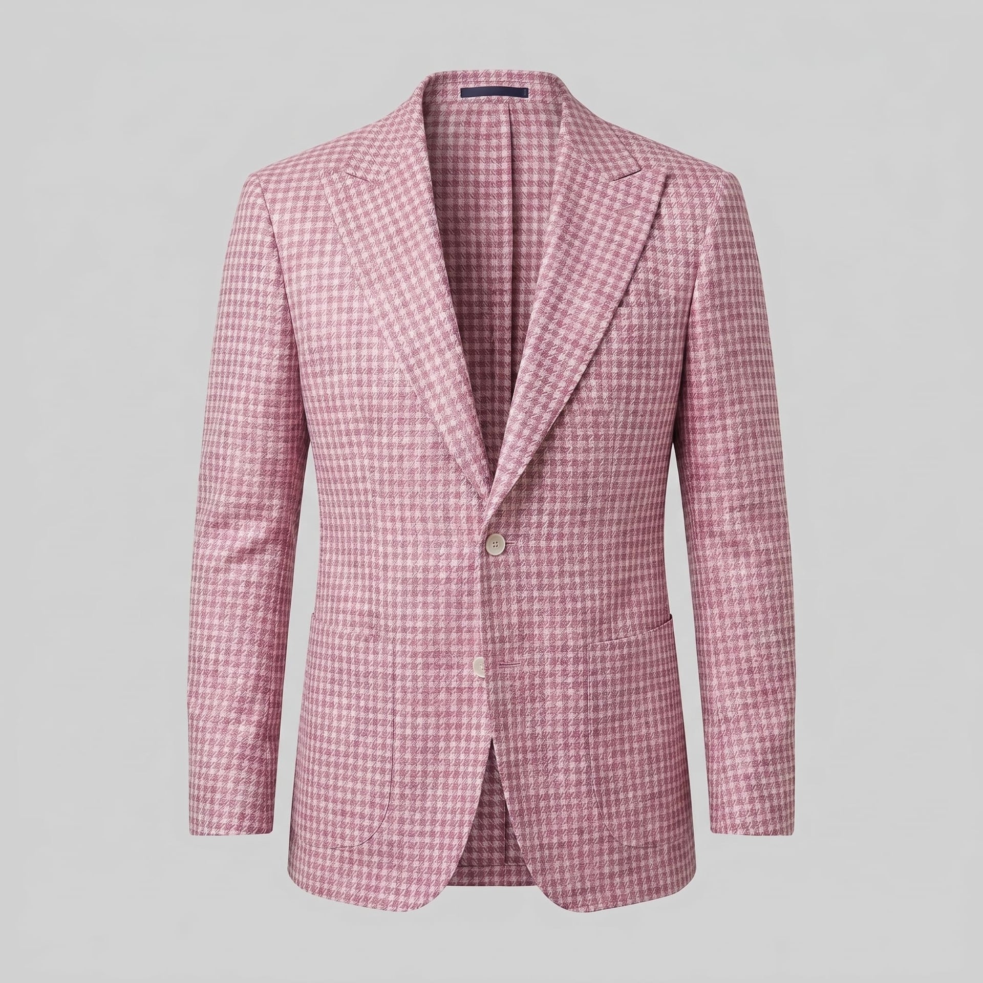 Elias Houndstooth Single Breasted Blazer