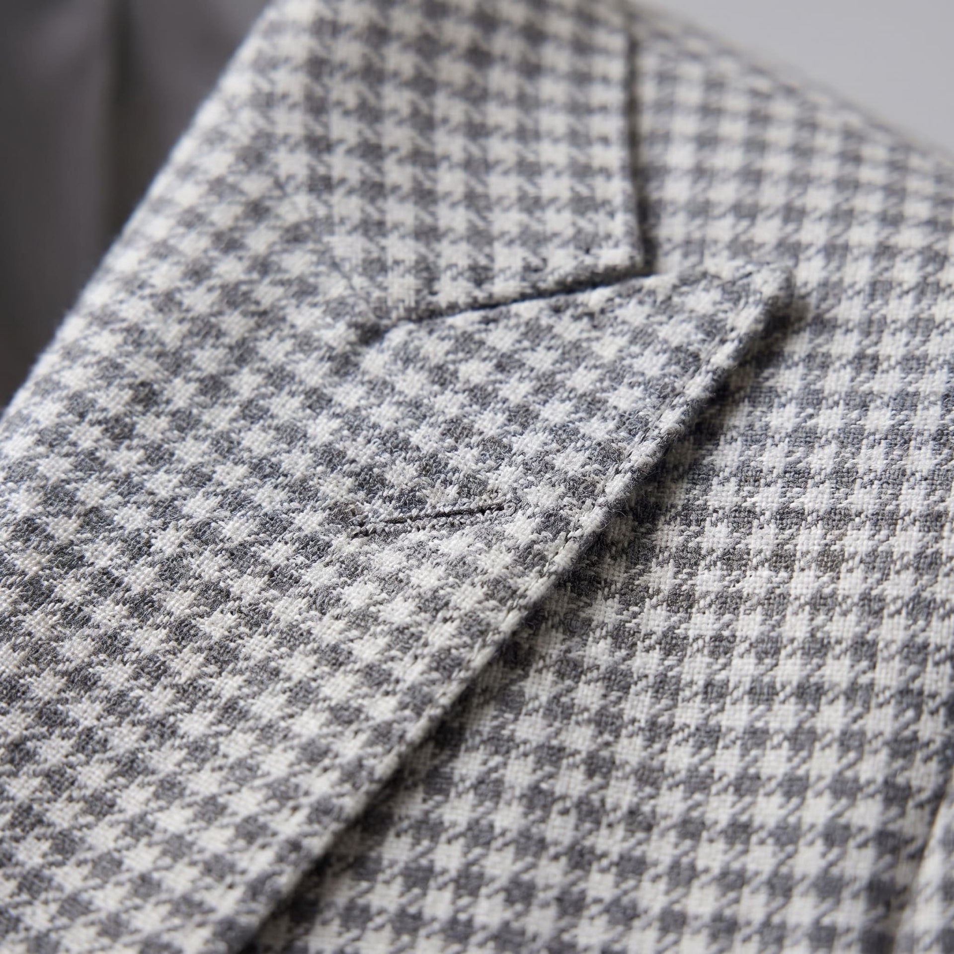 Elias Houndstooth Single Breasted Blazer