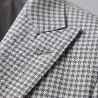 Elias Houndstooth Single Breasted Blazer