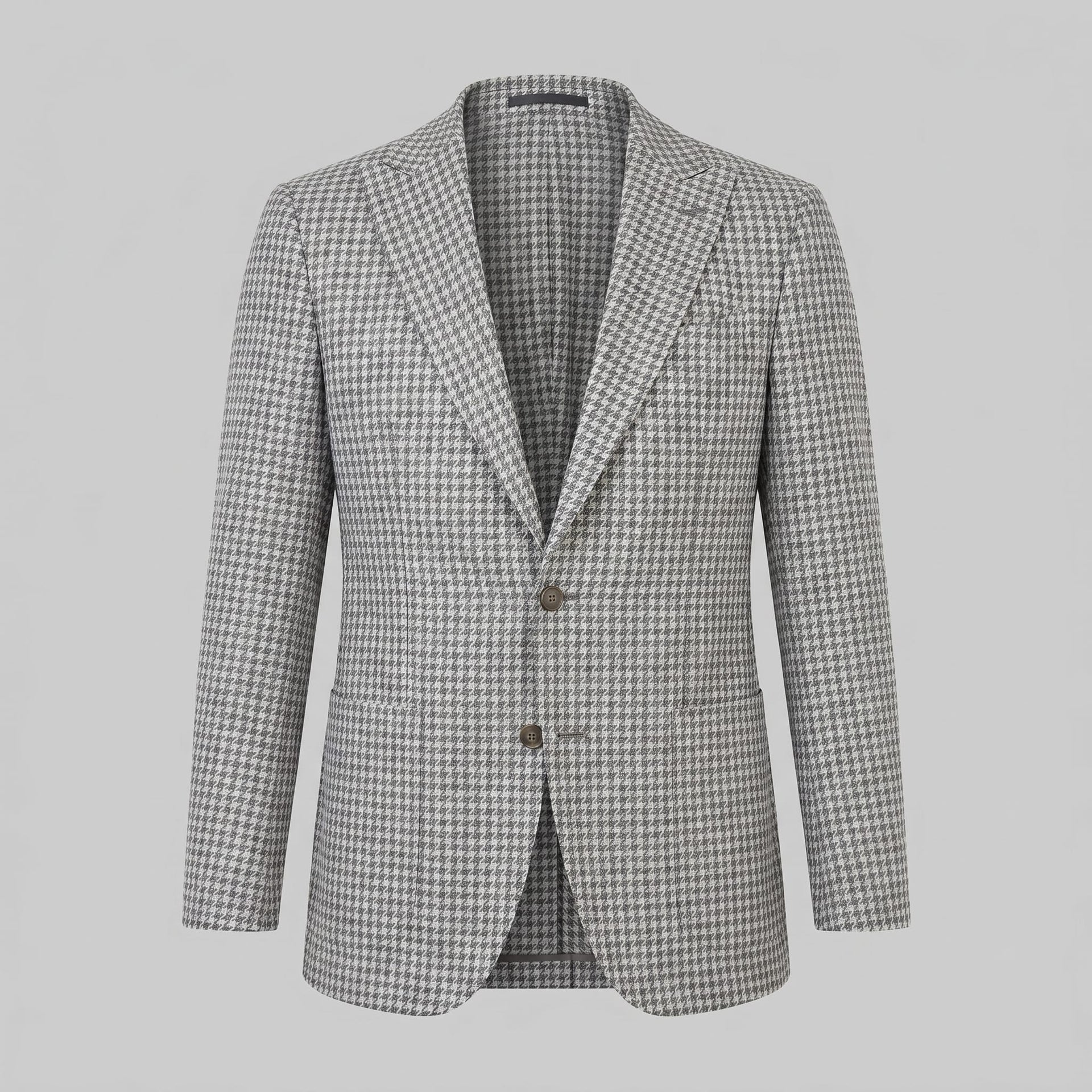 Elias Houndstooth Single Breasted Blazer