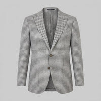 Elias Houndstooth Single Breasted Blazer
