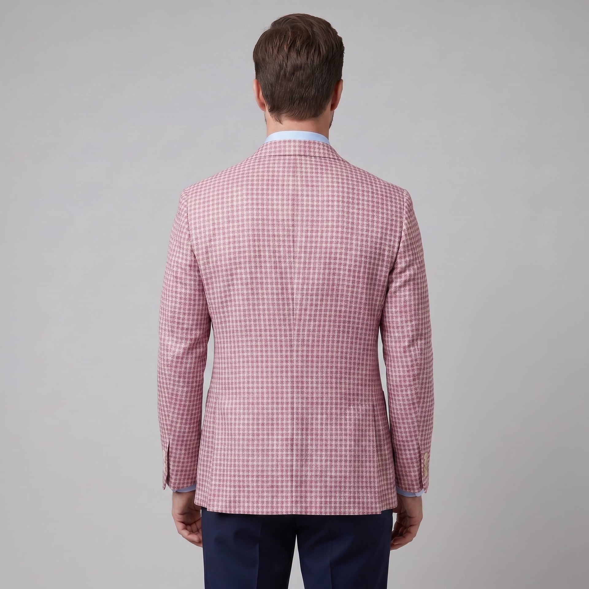 Elias Houndstooth Single Breasted Blazer
