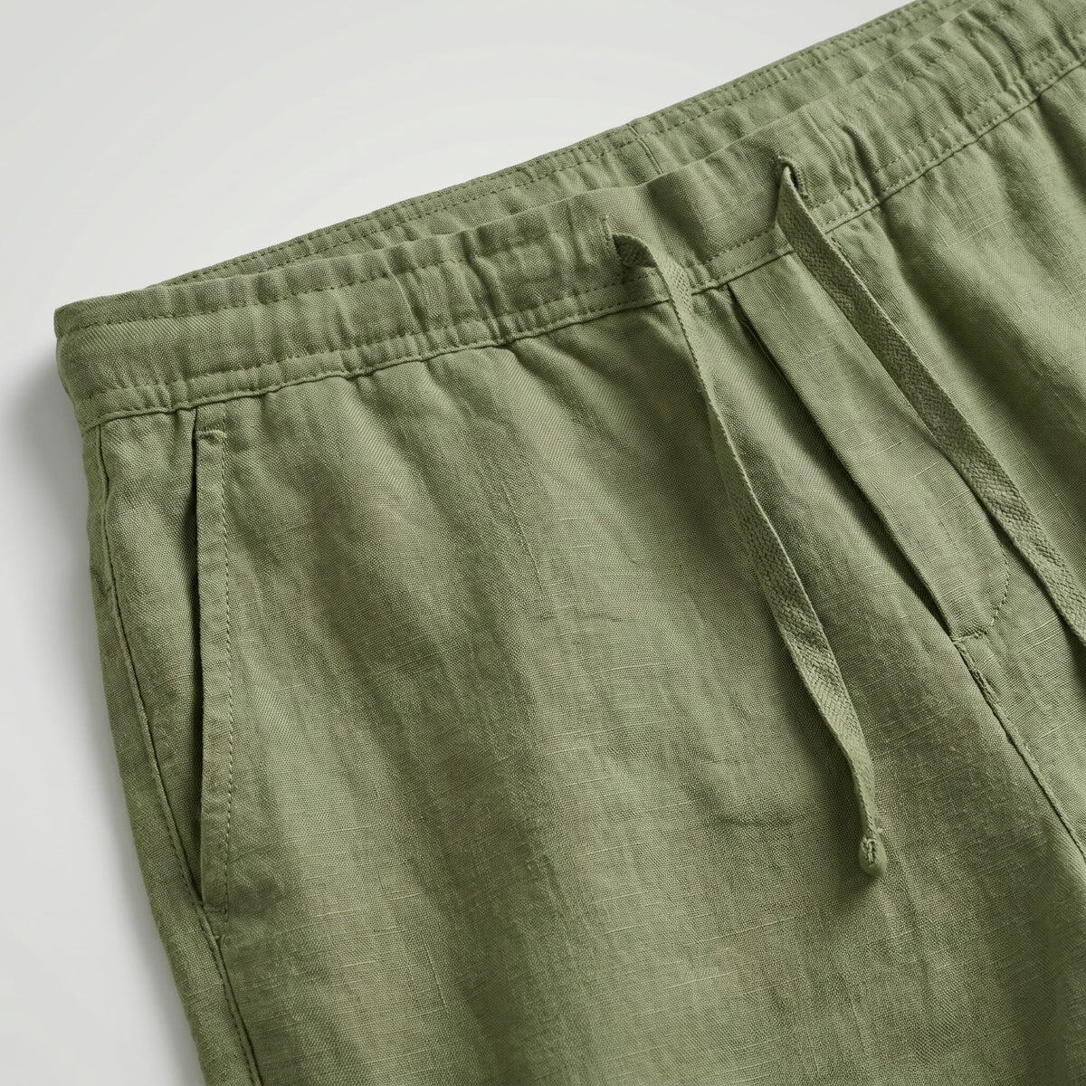 Crawford Linen Drawstring Shorts