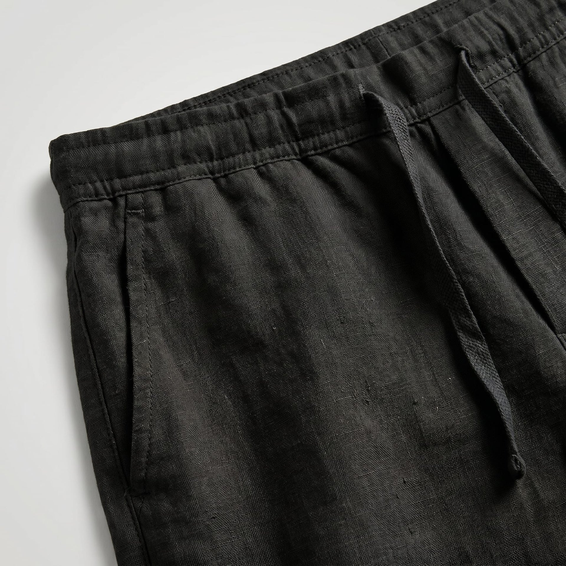 Crawford Linen Drawstring Shorts