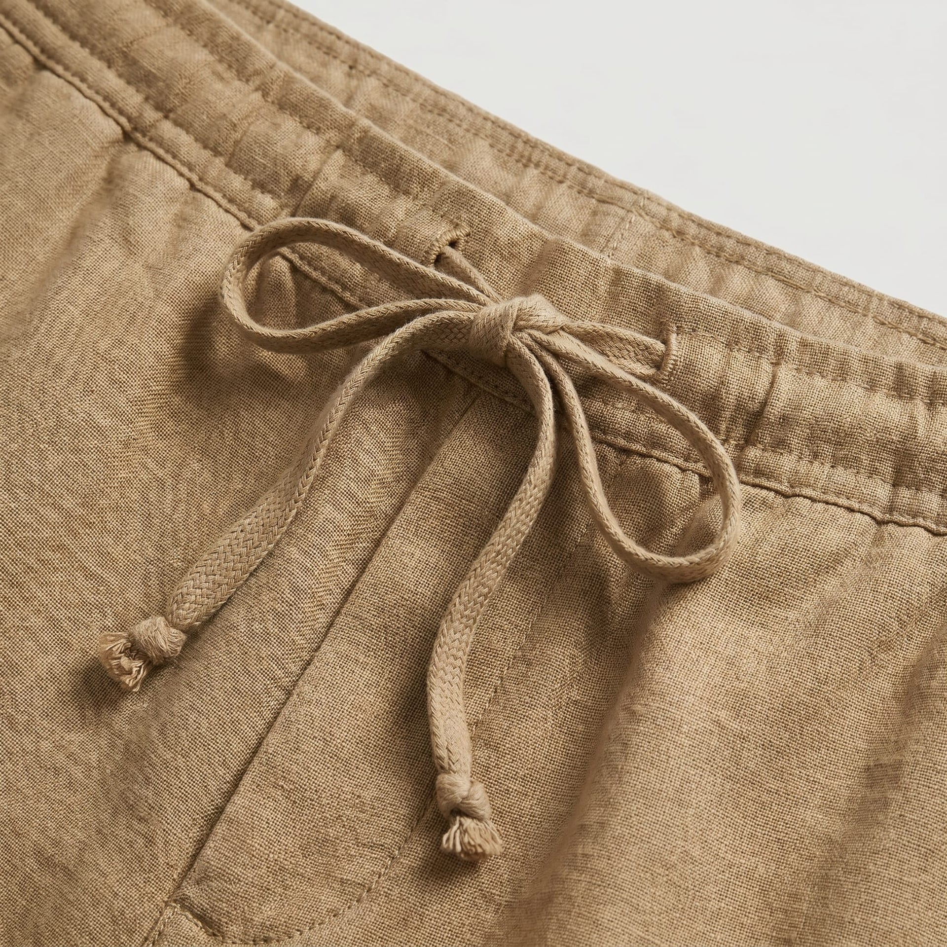 Crawford Linen Drawstring Shorts