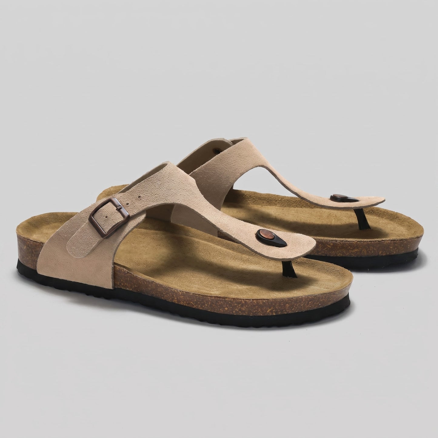 Rollins Buckle Strap Toe Post Sandals_13