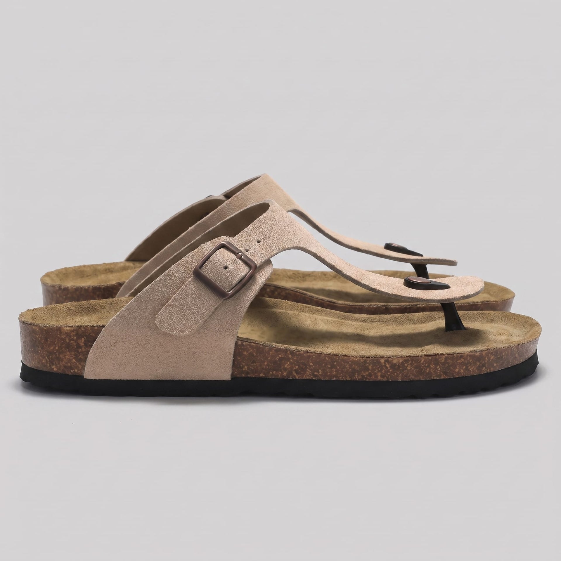 Rollins Buckle Strap Toe Post Sandals