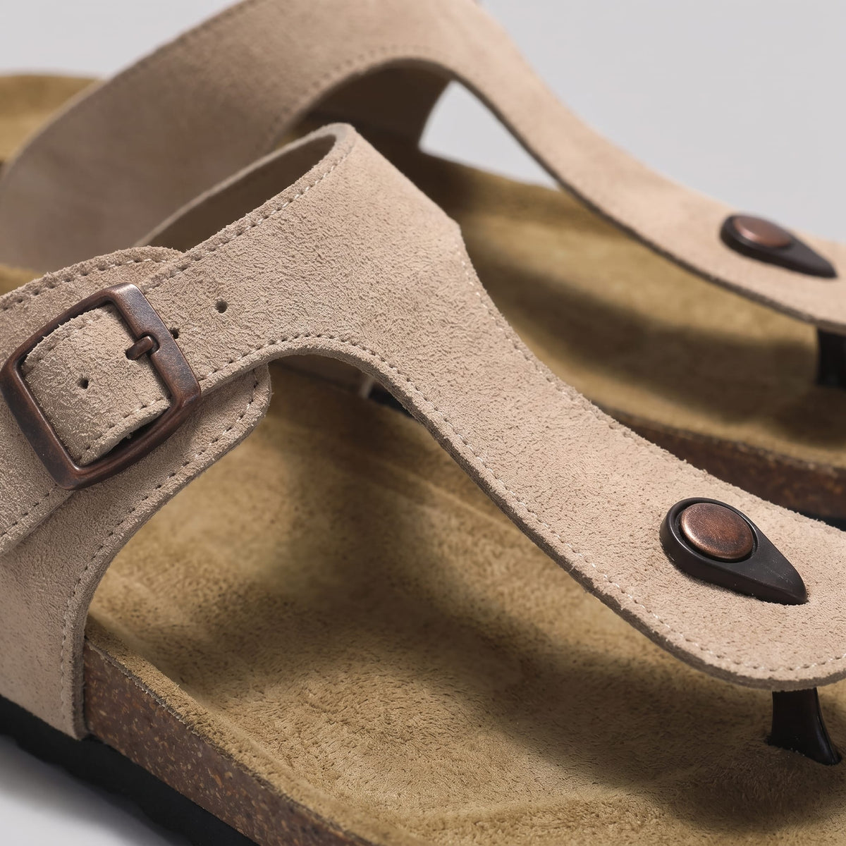 Rollins Buckle Strap Toe Post Sandals