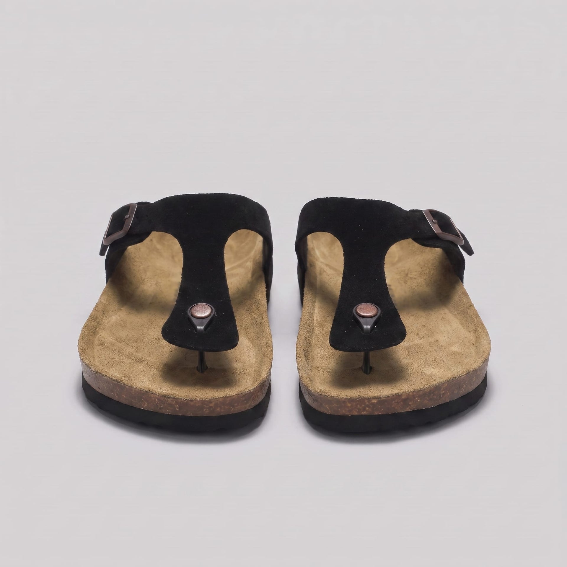 Rollins Buckle Strap Toe Post Sandals