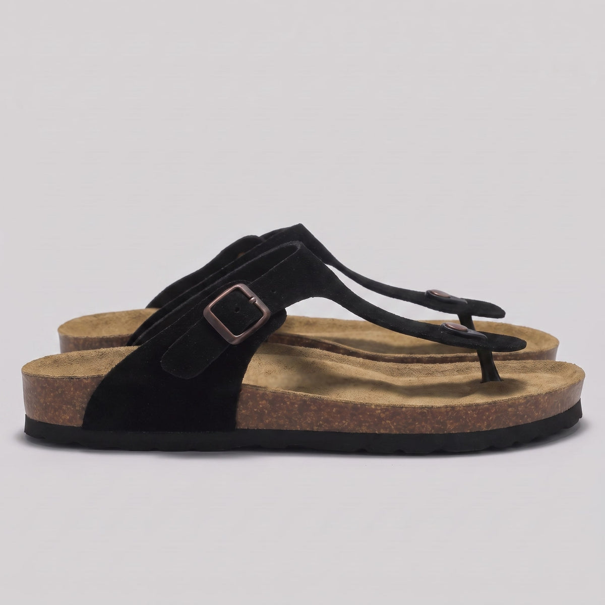Rollins Buckle Strap Toe Post Sandals_3