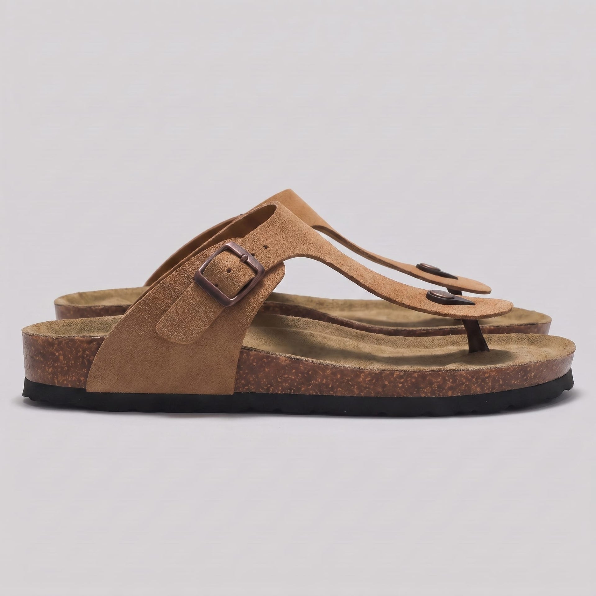 Rollins Buckle Strap Toe Post Sandals