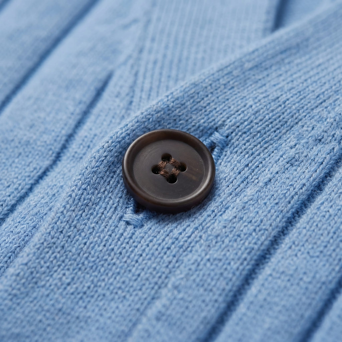 Eamon Ribbed V Neck Cardigan