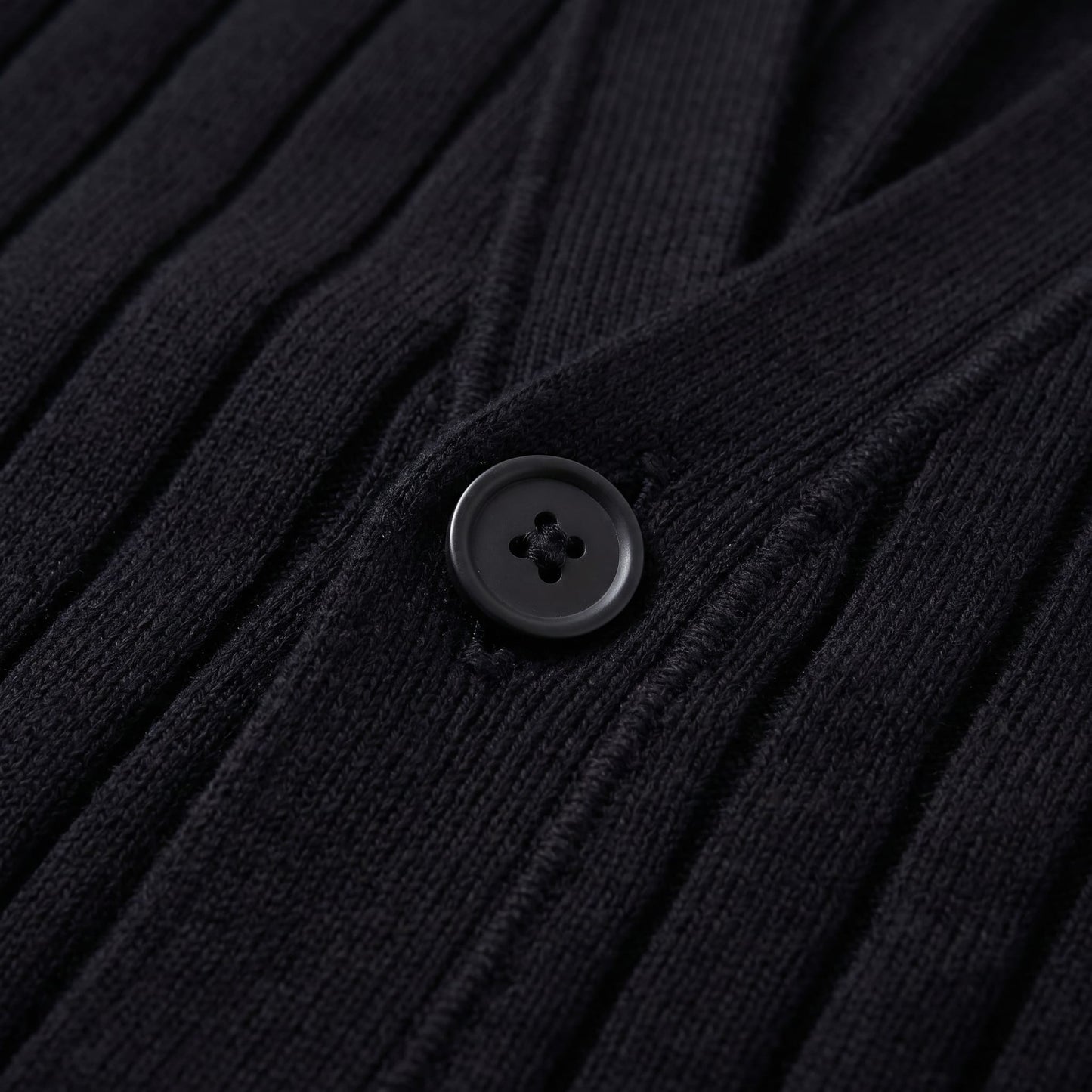 Eamon Ribbed V Neck Cardigan_4