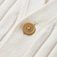Eamon Ribbed V Neck Cardigan