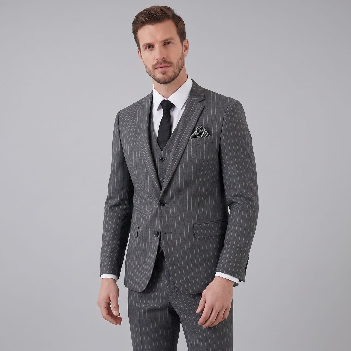 Atlas Pinstripe Business Suit_1