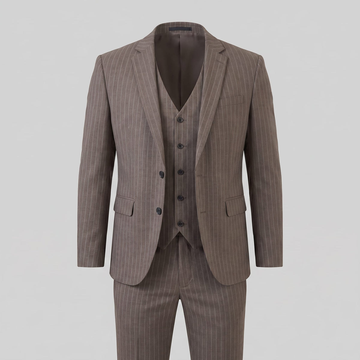Atlas Pinstripe Business Suit