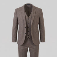 Atlas Pinstripe Business Suit