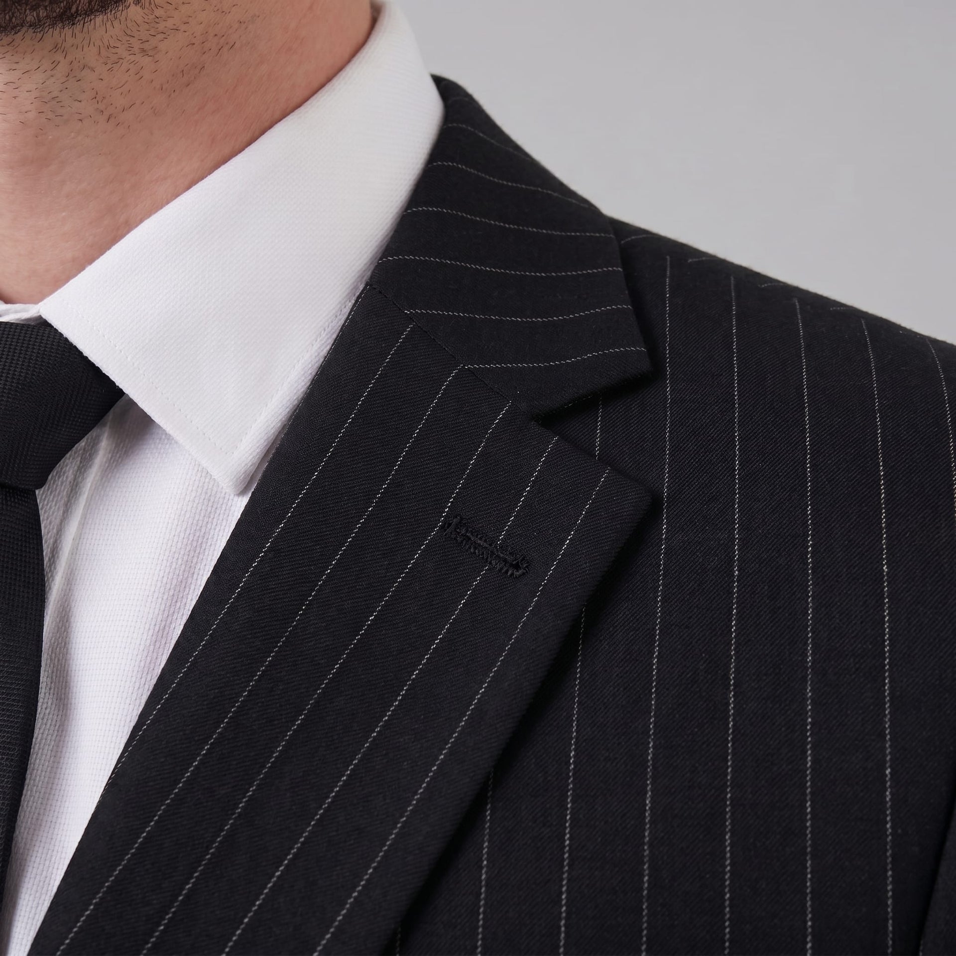 Atlas Pinstripe Business Suit