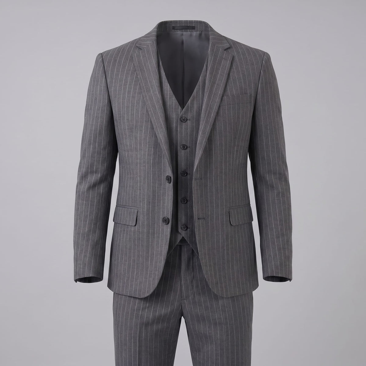 Atlas Pinstripe Business Suit
