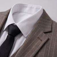Atlas Pinstripe Business Suit