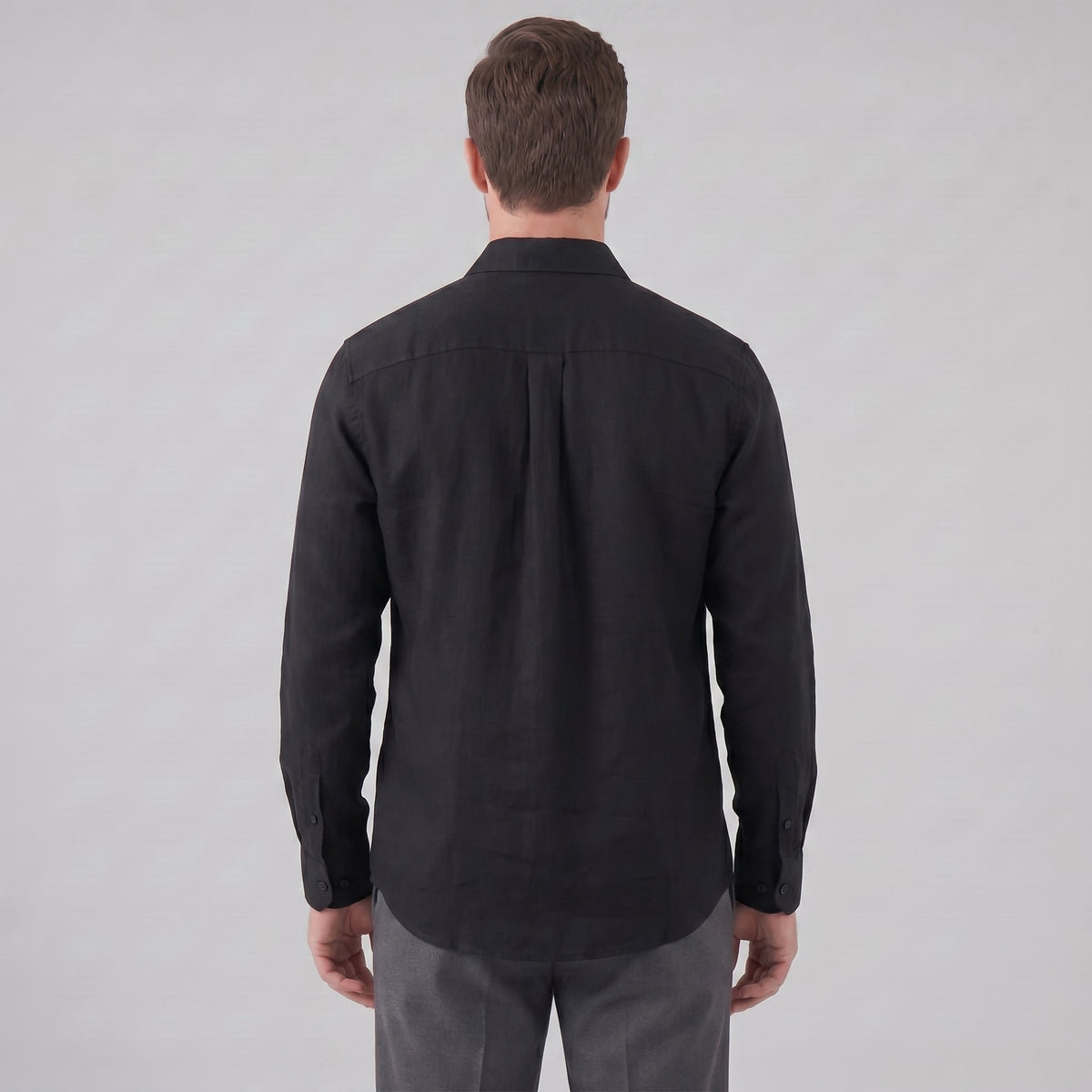 Hayden Linen Blend Long Sleeve Shirt