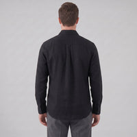 Hayden Linen Blend Long Sleeve Shirt