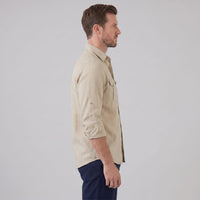 Hayden Linen Blend Long Sleeve Shirt