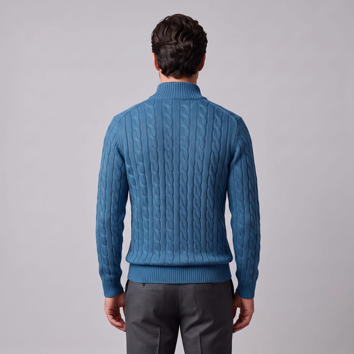 Edison Cable Knit Half Zip Sweater_24