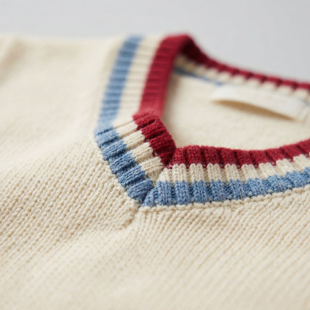 Landon Cable Knit V-Neck Sweater Vest