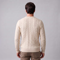 Ellis Wool Cable Knit Sweater