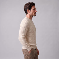 Ellis Wool Cable Knit Sweater