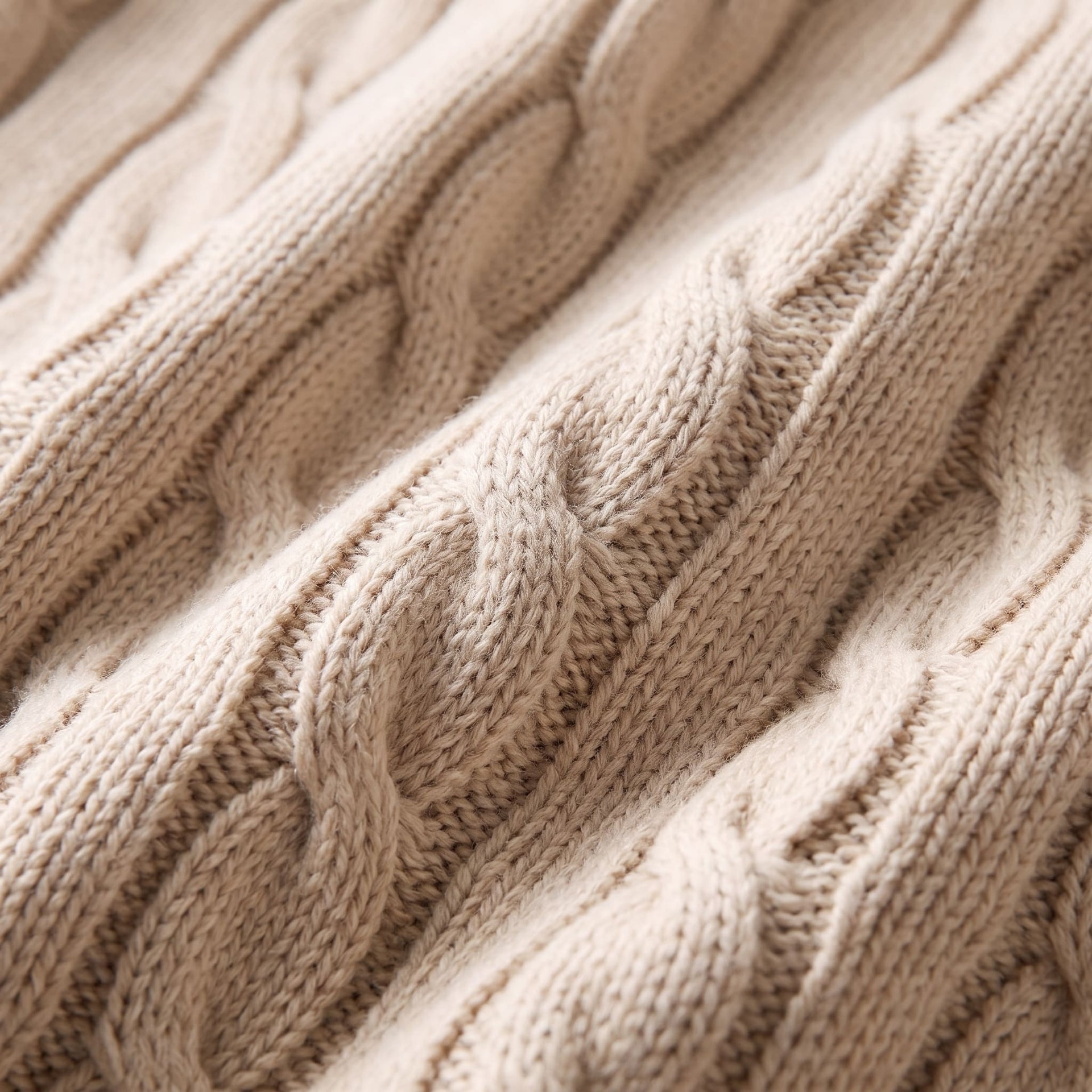 Ellis Wool Cable Knit Sweater