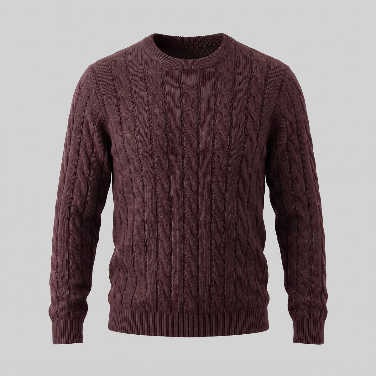 Ellis Wool Cable Knit Sweater