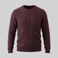 Ellis Wool Cable Knit Sweater