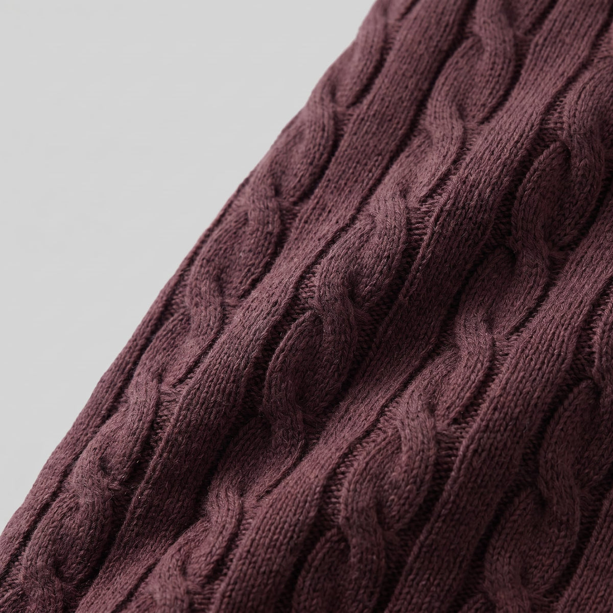 Ellis Wool Cable Knit Sweater