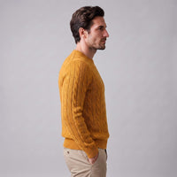 Ellis Wool Cable Knit Sweater