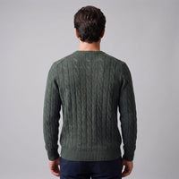 Ellis Wool Cable Knit Sweater