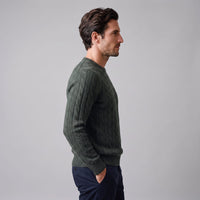 Ellis Wool Cable Knit Sweater