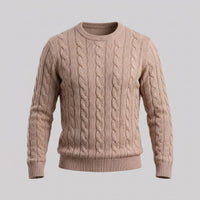 Ellis Wool Cable Knit Sweater