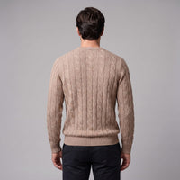 Ellis Wool Cable Knit Sweater