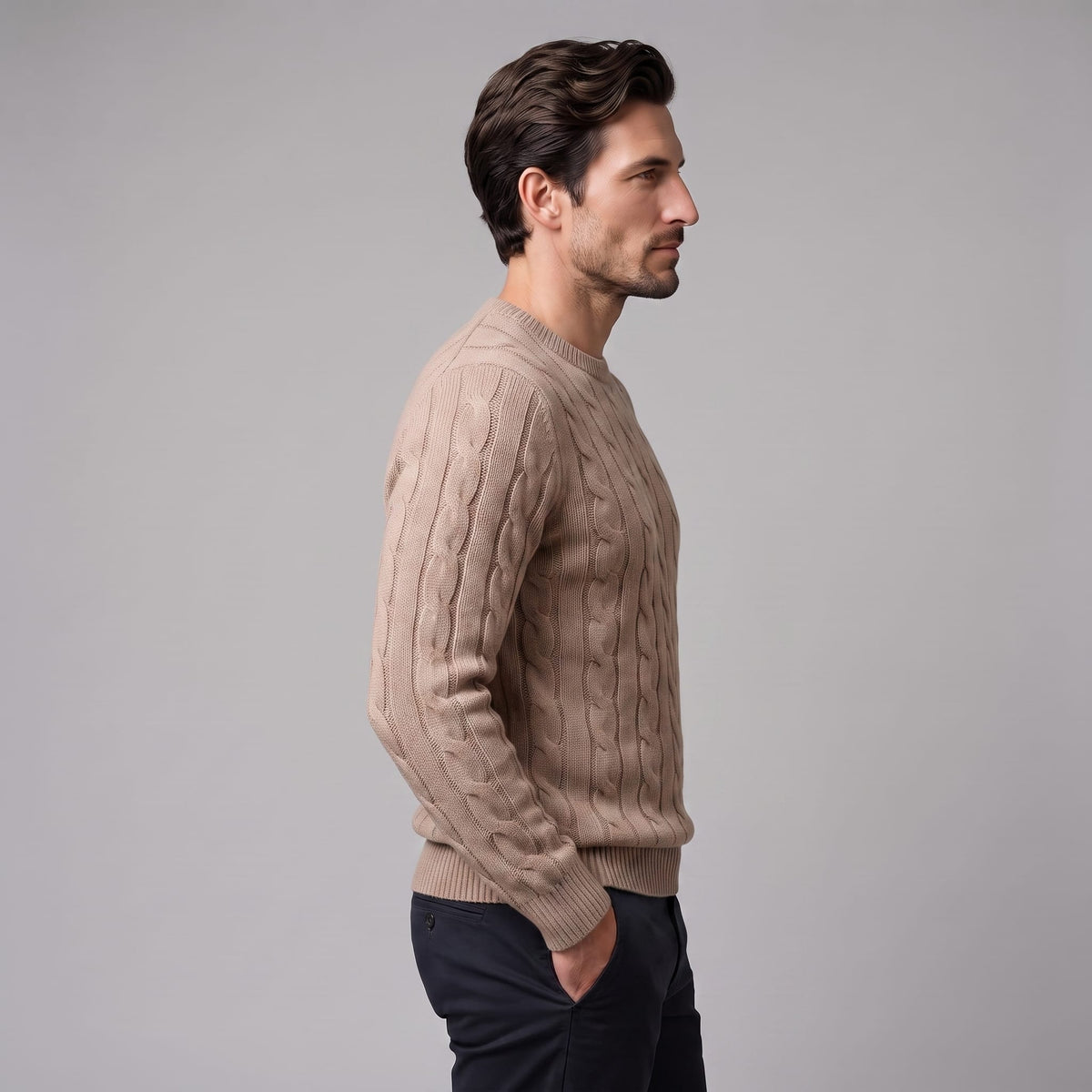 Ellis Wool Cable Knit Sweater_9