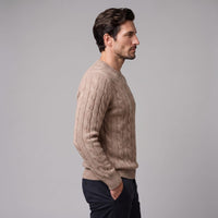 Ellis Wool Cable Knit Sweater