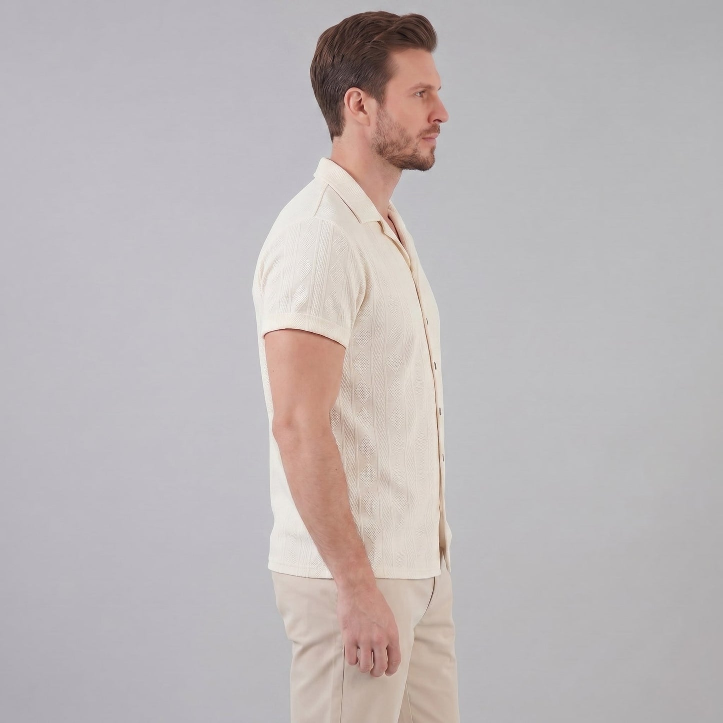 Heath Jacquard Camp Collar Shirt_2