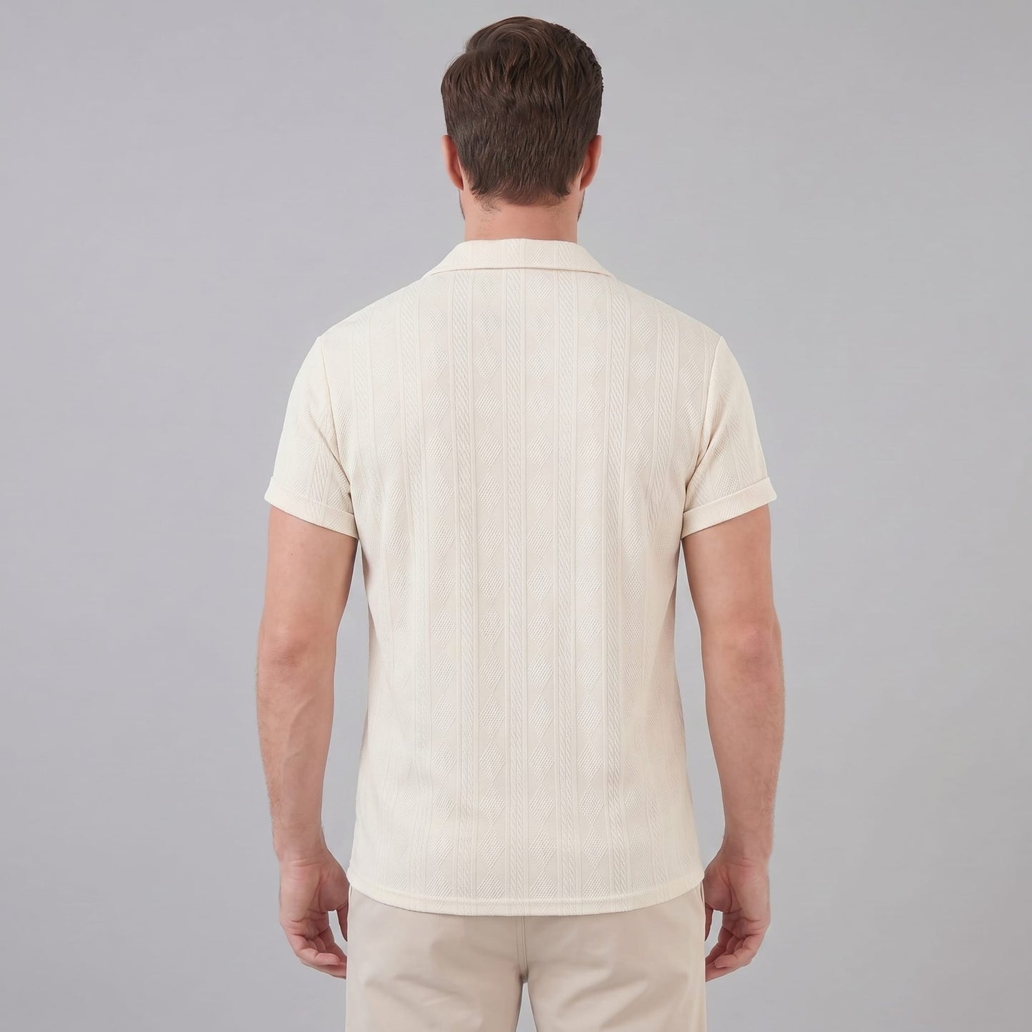 Heath Jacquard Camp Collar Shirt_3