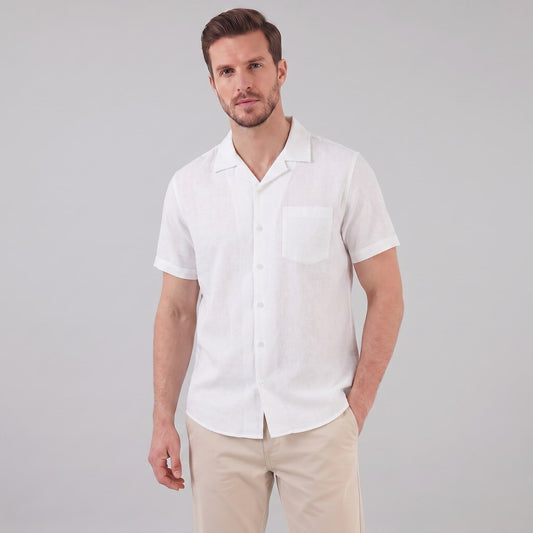 Hendrix Camp Collar Short Sleeve Shirt_1