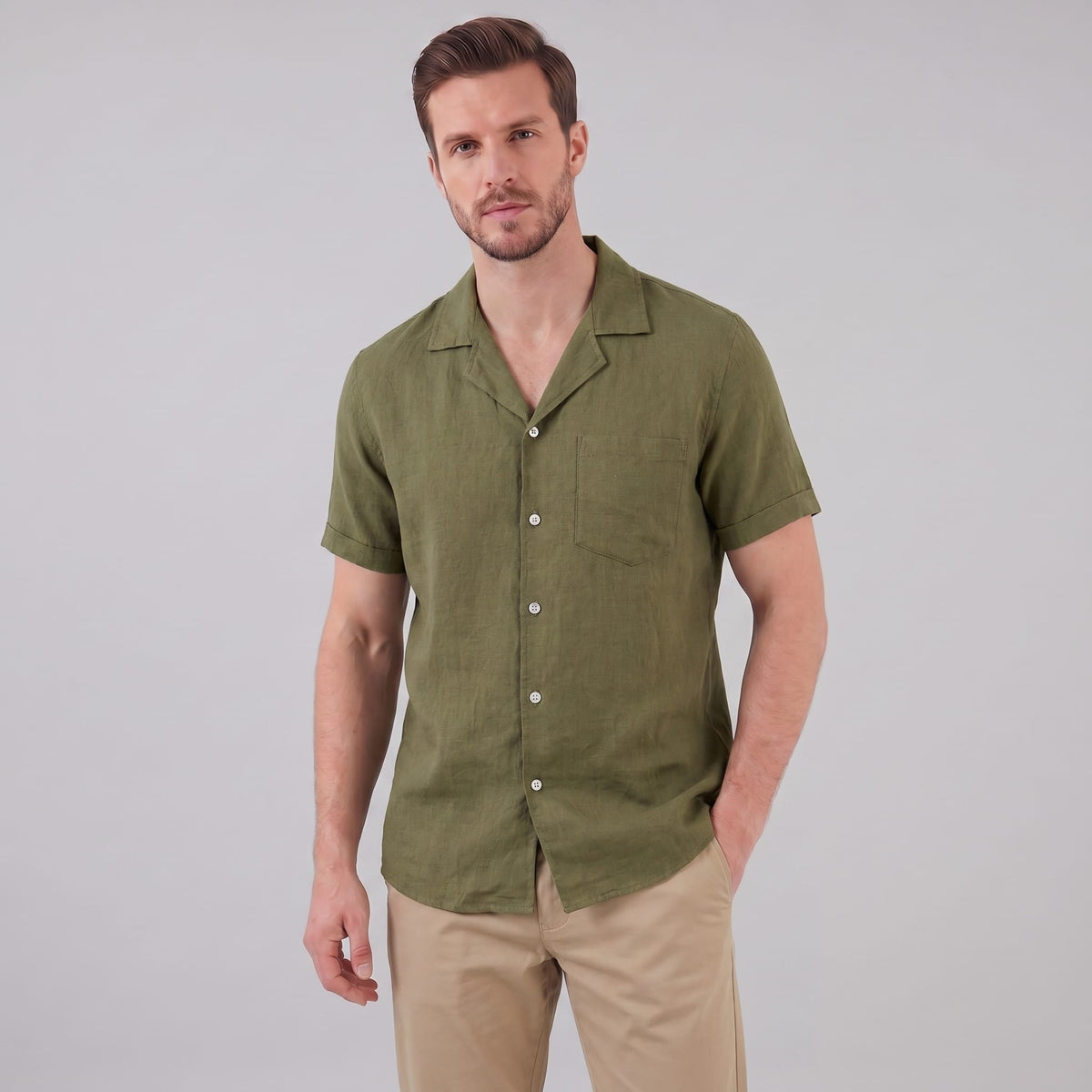 Hendrix Camp Collar Short Sleeve Shirt